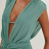 Firenze Cindy Short Cover Up - Seaglass - Simply Beach UK