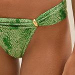 Scandal Bia Tube Full Bikini Pant - Green - Simply Beach UK