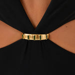 Solid Besse Brazilian Swimsuit - Black - Simply Beach UK