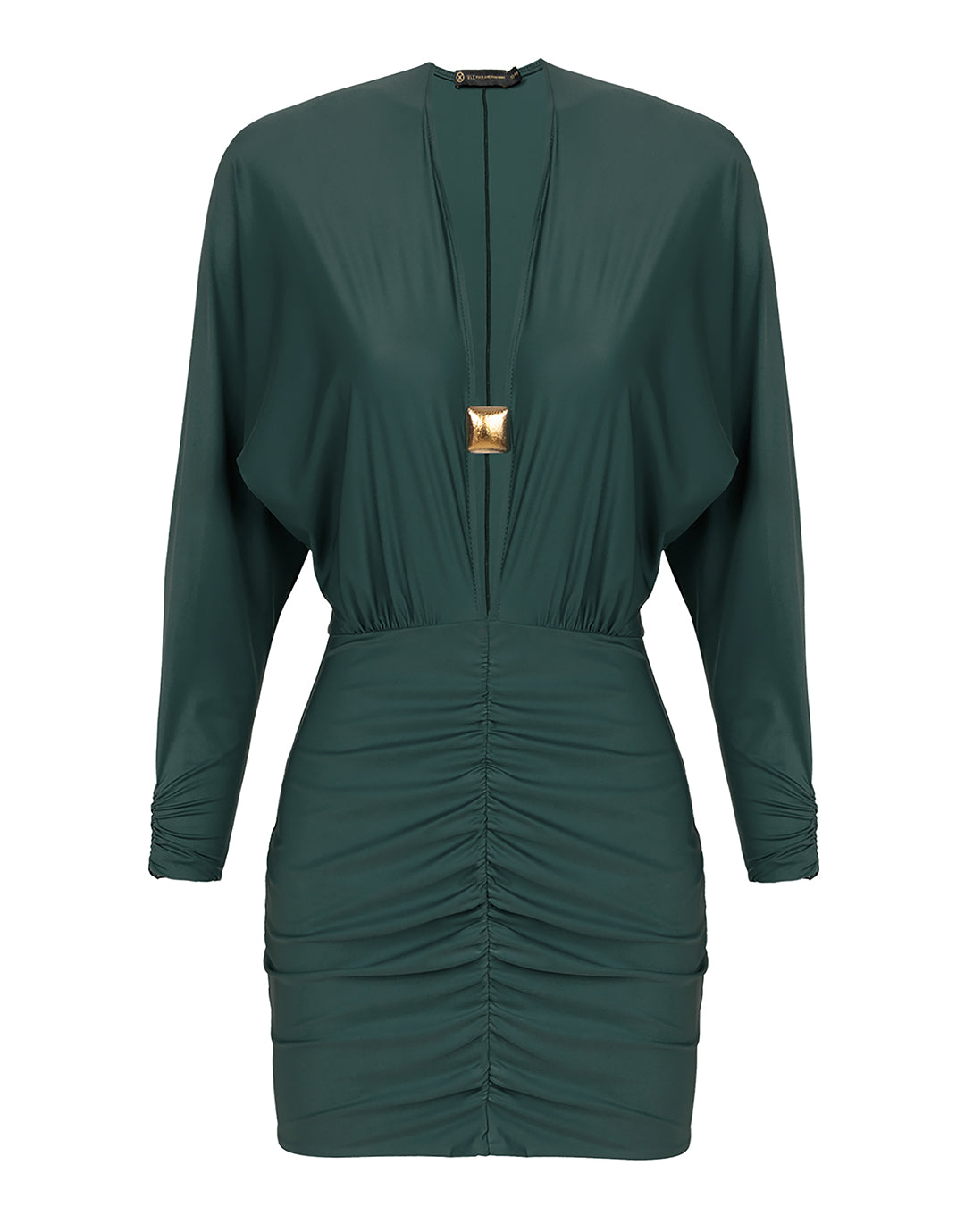 ViX Paula Hermanny Windward Iris Short Dress - Teal - Simply Beach UK