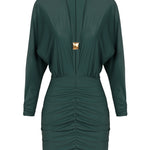 ViX Paula Hermanny Windward Iris Short Dress - Teal - Simply Beach UK