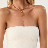 Cobra Burke Short Dress - Savyon White