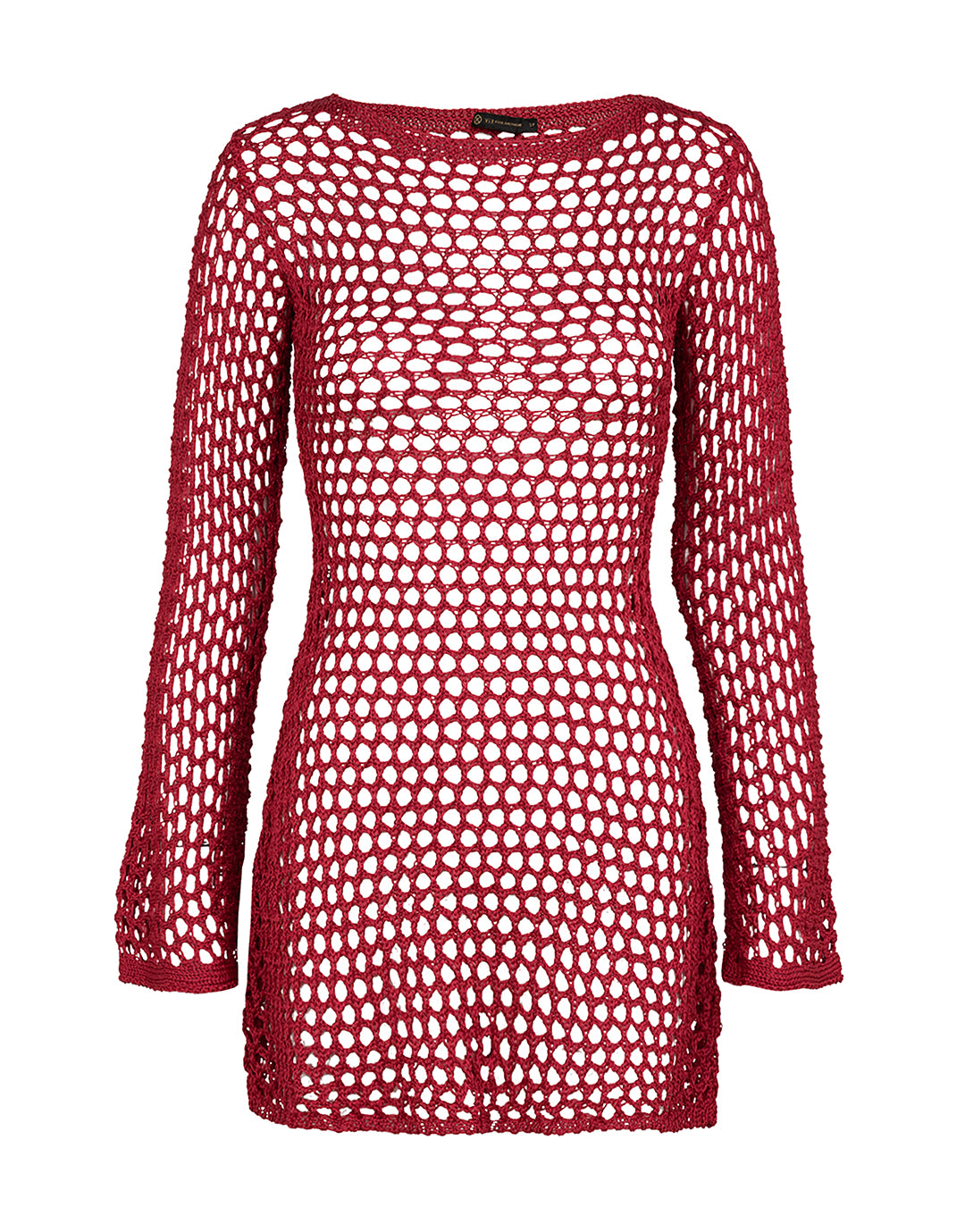 ViX Paula Hermanny Burgeon Belle Short Cover Up - Red - Simply Beach UK