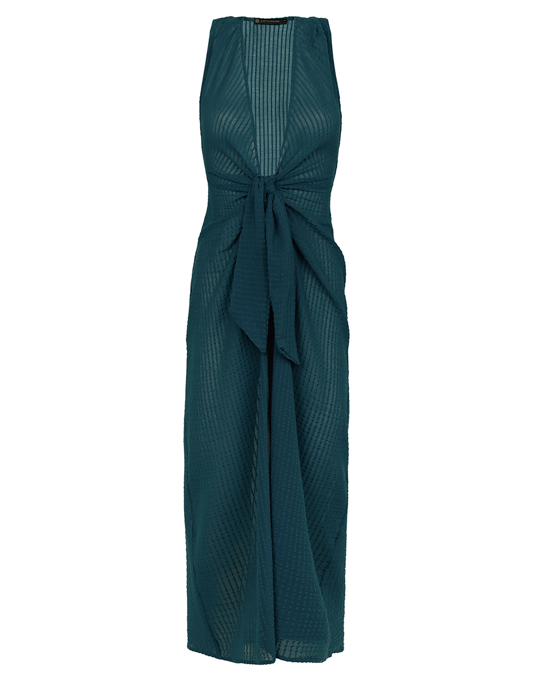 ViX Paula Hermanny Windward Mita Long Cover Up - Teal - Simply Beach UK