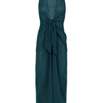 ViX Paula Hermanny Windward Mita Long Cover Up - Teal - Simply Beach UK