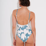 Floral Abstract Swimsuit - Puffy Sky - Simply Beach UK