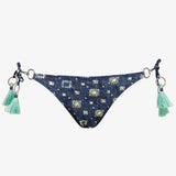 Denim Cues Ring Tie Bikini Pant - Simply Beach UK