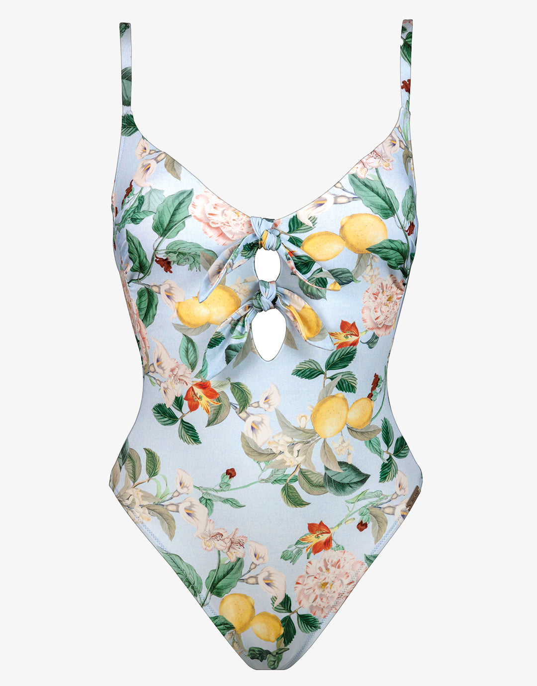 Lemon Infusion Double Bow Swimsuit - Simply Beach UK