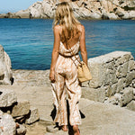 Coastal Bohemia Jumpsuit - Sand Cotton - Simply Beach UK
