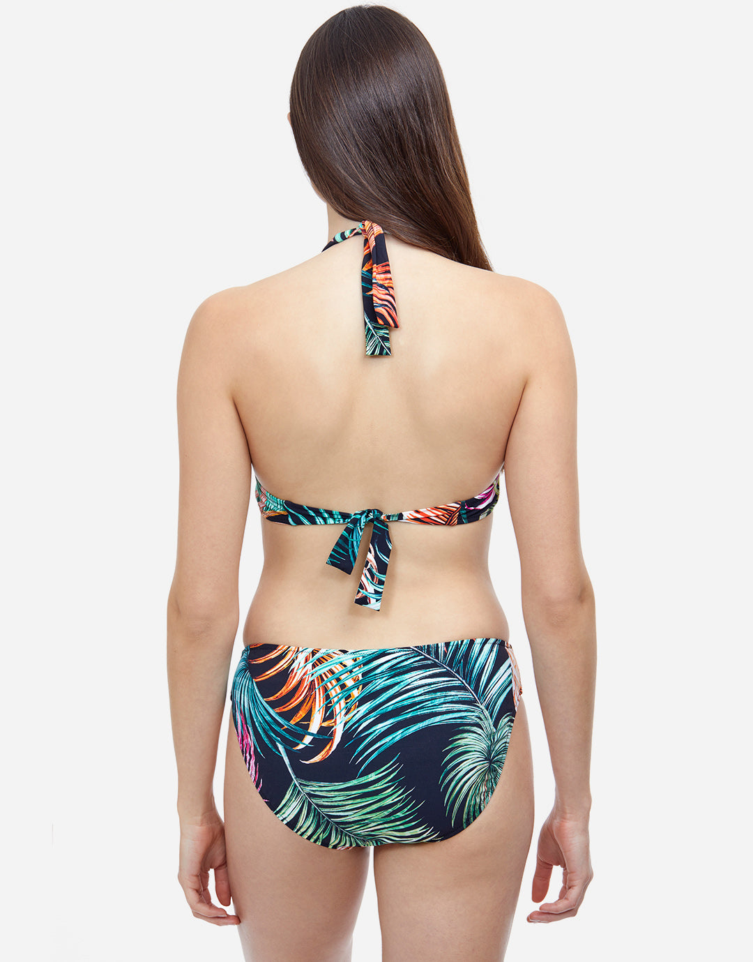 Profile Tropico Halter Bikini Top - Black - Simply Beach UK