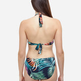 Profile Tropico Halter Bikini Top - Black - Simply Beach UK
