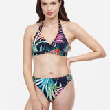 Profile Tropico Halter Bikini Top - Black - Simply Beach UK