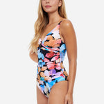Profile Colour Rush V Neck Tank - Black Multi - Simply Beach UK