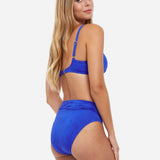 Profile Under My Skin Underwired D Cup Bikini Top - Royal Blue - Simply Beach UK