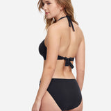 Profile Tutti Frutti Halter Bikini Top - Black - Simply Beach UK