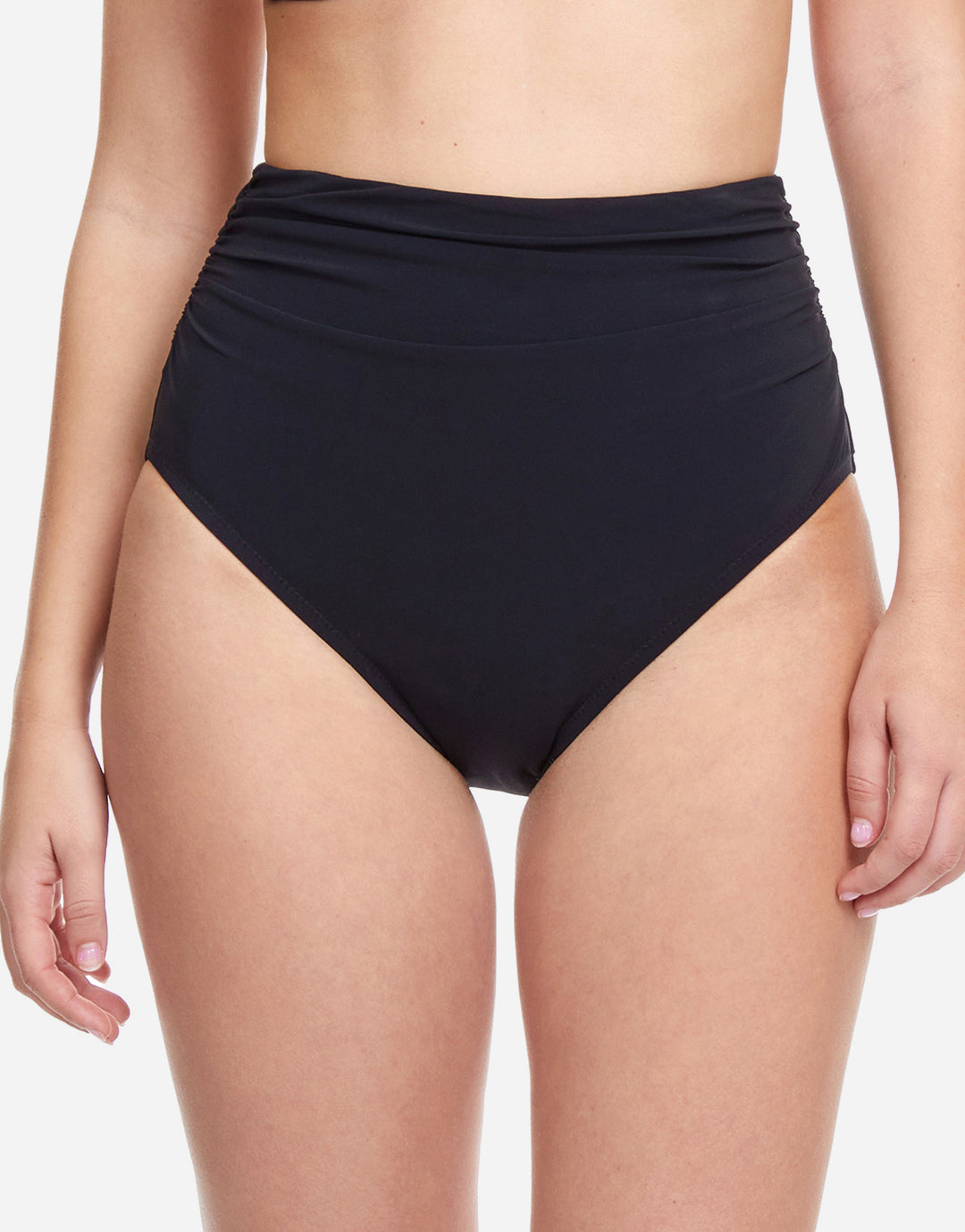 Profile Tutti Frutti High Waist Bikini Pant - Black - Simply Beach UK