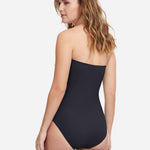 Profile Tutti Frutti Bandeau Swimsuit - Black - Simply Beach UK