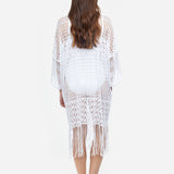 Profile Tutti Frutti Lace Kimono - White - Simply Beach UK