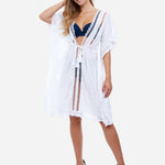 Profile Tutti Frutti Kaftan Dress - White - Simply Beach UK