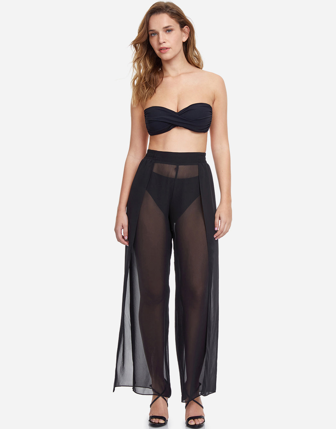 Profile Tutti Frutti Beach Trouser - Black - Simply Beach UK