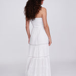 Zahara Maxi Dress - White - Simply Beach UK
