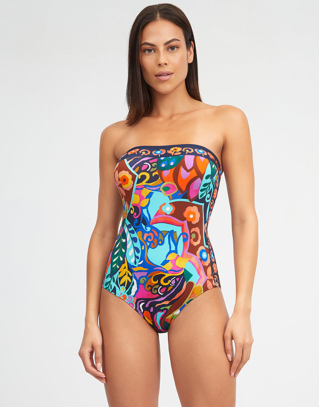 Aida Bandeau Swimsuit - Simply Beach UK
