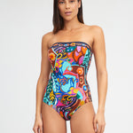 Aida Bandeau Swimsuit - Simply Beach UK