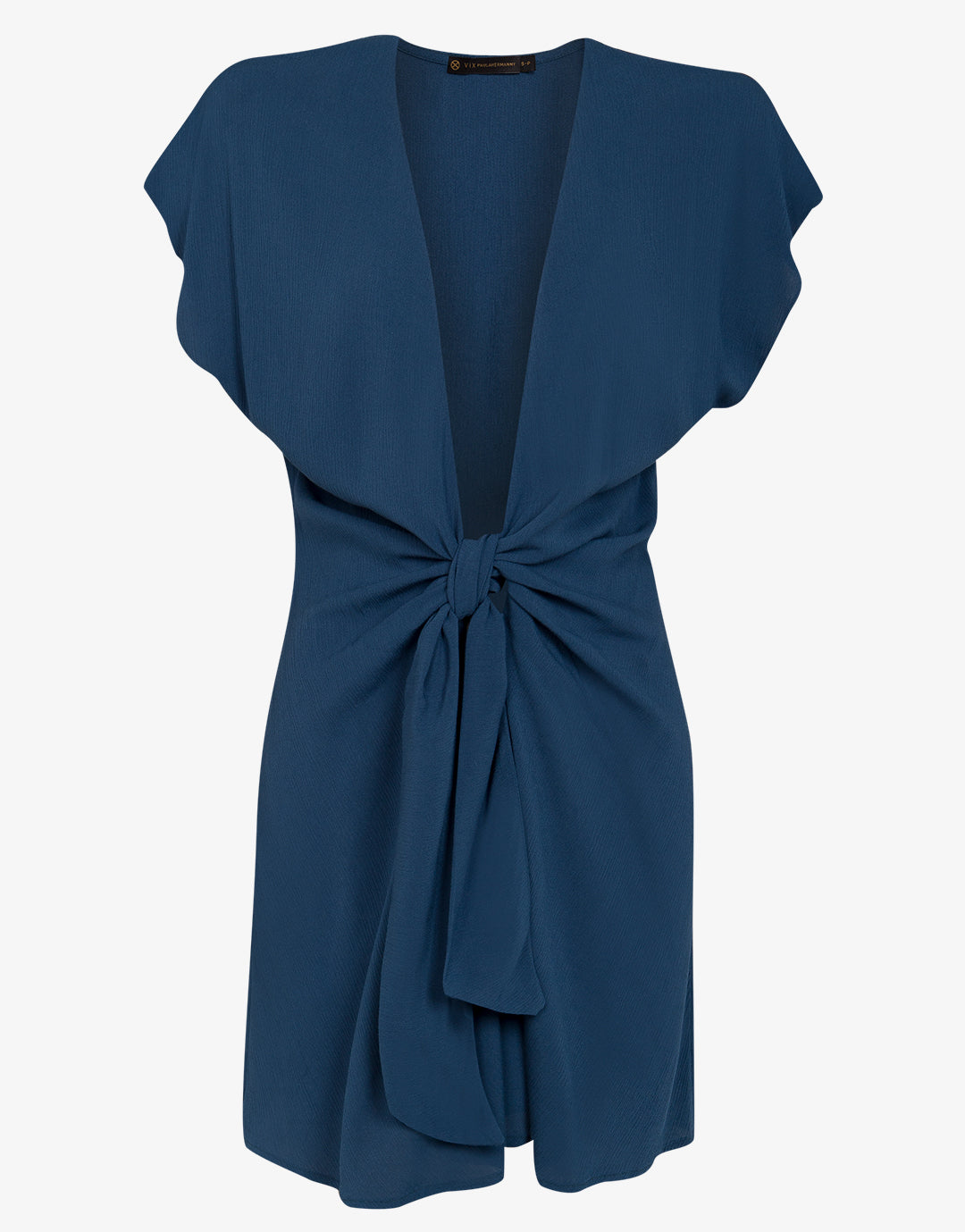 Sasha Short Cover Up - Blue Grey - Simply Beach UK