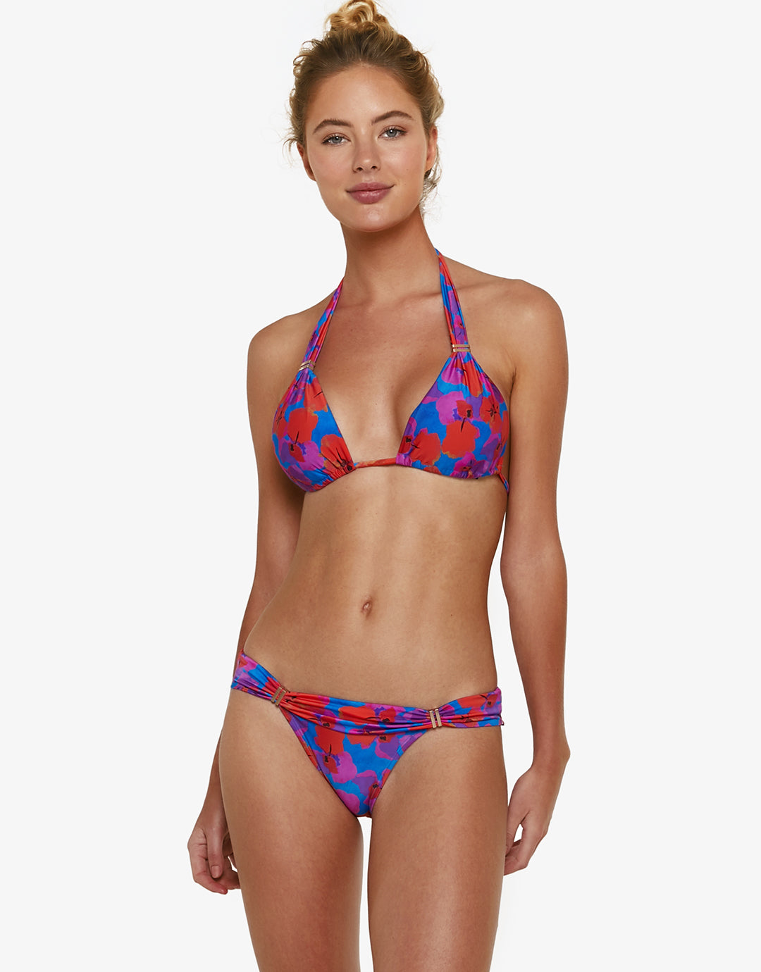 Mabel Bia Tube Bikini Top - Print - Simply Beach UK