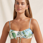Isles Solstice Crop Bikini Top - Watercolour - Simply Beach UK