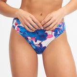 Tahiti Bikini Pant - Blue Floral - Simply Beach UK
