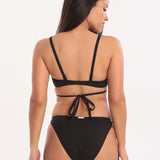Watercult Summer Solids Bikini Bottom - Black