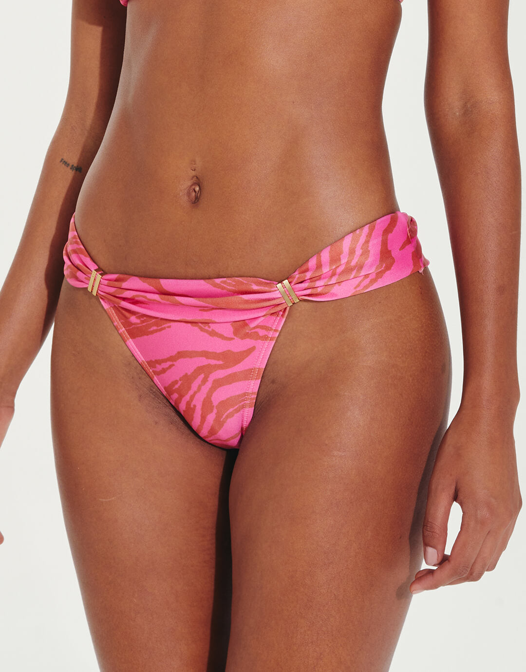 Diani Bia Tube Bikini Pant - Pink - Simply Beach UK