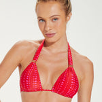 Malika Bia Tube Bikini Top - Red - Simply Beach UK