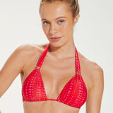 Malika Bia Tube Bikini Top - Red - Simply Beach UK