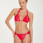 Malika Bia Tube Bikini Top - Red - Simply Beach UK