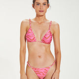 Diani Beads Brazilian Bikini Pant - Pink - Simply Beach UK