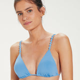 Zen Beads Parallel Tri Bikini Top - Blue - Simply Beach UK