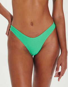 Kayla Giulia Bikini Pant - Green - Simply Beach UK