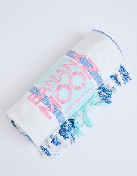Marbella Willian Towel - Blue - Simply Beach UK