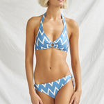Seaside Vacay Loop Side Bikini Pant - Butter Blue - Simply Beach UK