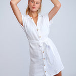 Hawston Paulina Beach Shirt - White - Simply Beach UK