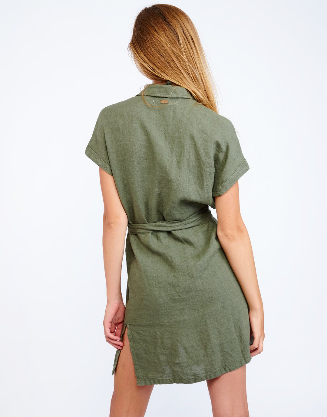 Hawston Paulina Beach Shirt - Khaki - Simply Beach UK