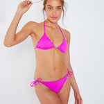 Colorsun Ciro Bikini Top - Fuchsia - Simply Beach UK
