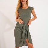 Caraiva Juliana Dress - Khaki - Simply Beach UK