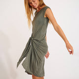 Caraiva Juliana Dress - Khaki - Simply Beach UK