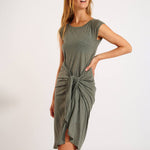 Caraiva Juliana Dress - Khaki - Simply Beach UK