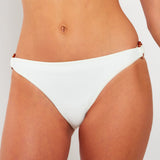Santafe Vaiva Bikini Pant - White - Simply Beach UK