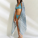 Beach Towel - Seaside Blue - Simply Beach UK