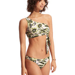 Island In The Sun Hipster Bikini Pant - Avocado - Simply Beach UK